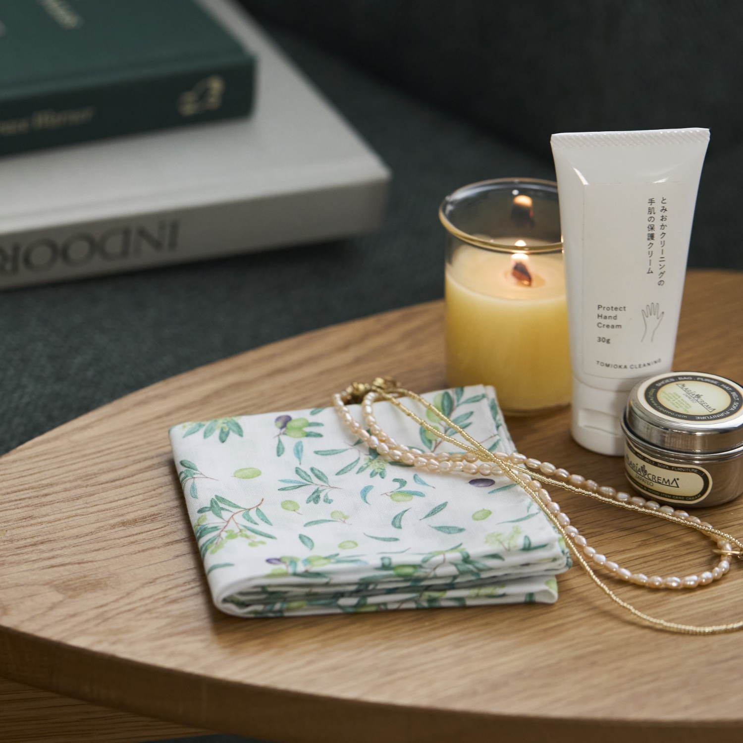 【当店限定】しあわせのオリーブはんかち